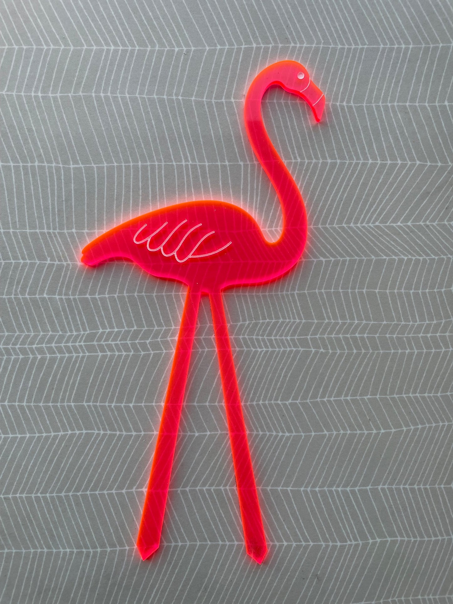 Flamingo Plant Stake