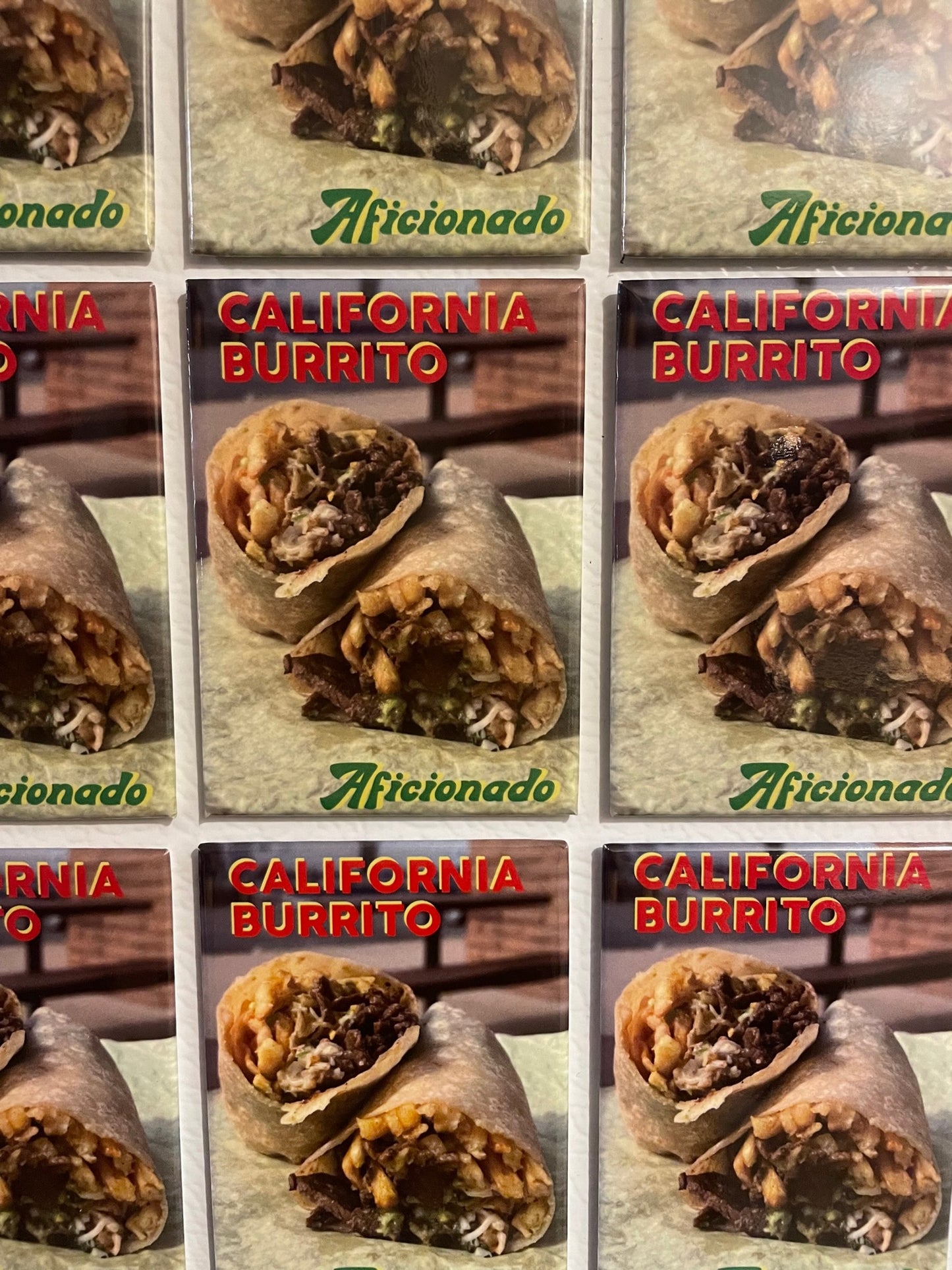 California Burrito Aficionado Magnet