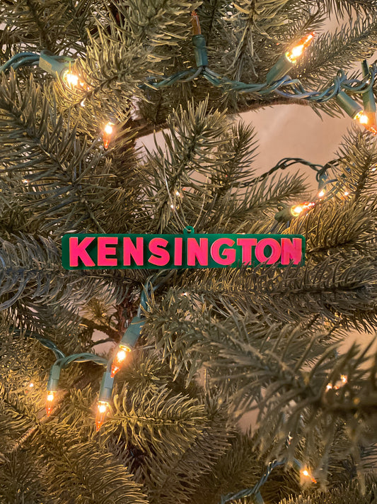 Kensington Ornament