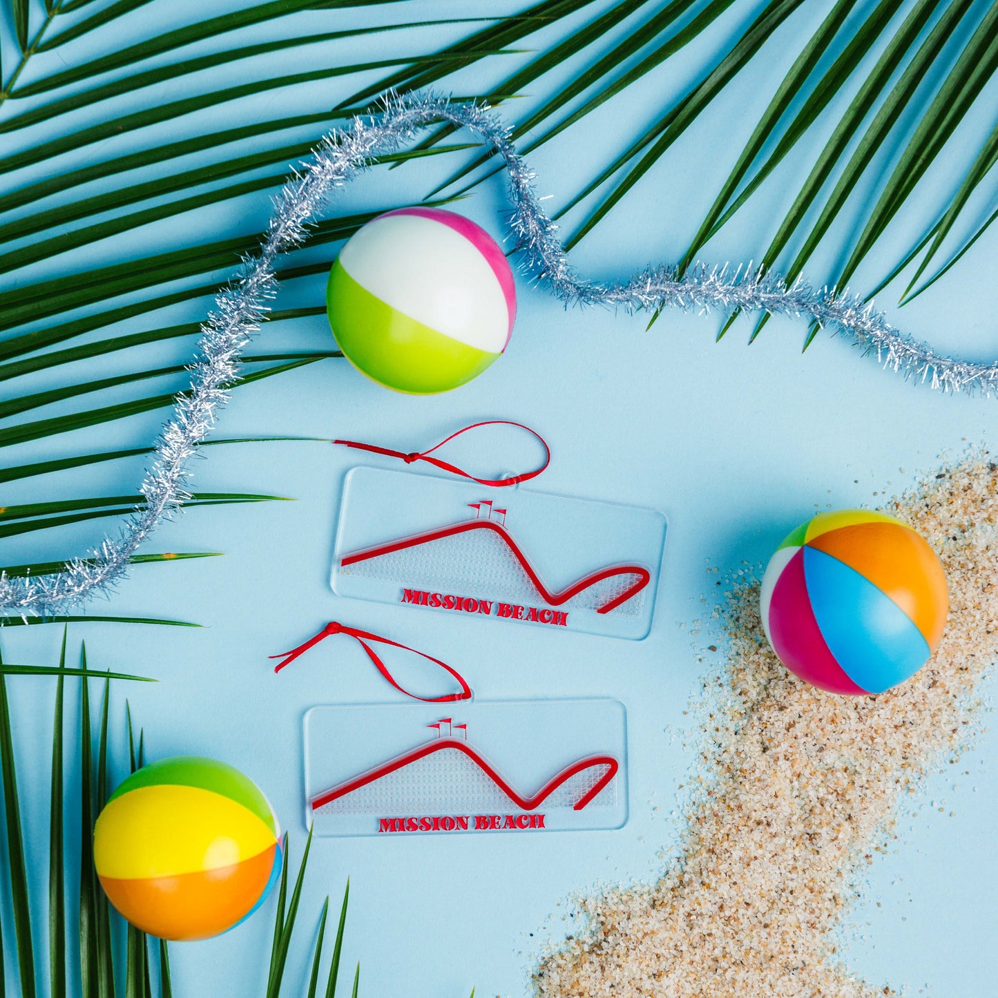 Mission Beach Ornament